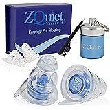 ZQuiet Noise Reduction High Fidelity Ear Plugs - Hearing Protection for Noise Sensitivity Conditions (Premium Gift Box and Tr