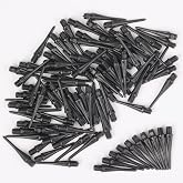 Starneey 100 PCS Soft Dart Tips 2BA Thread Plastic Dart Points Replacement Accessories for Darts Dartboards