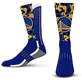 For Bare Feet NBA mens Nba Digi Mashup Crew Sock Large
