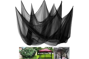 ALAESEJE Mosquito Netting,10 × 50 Ft Mosquito Mesh Screen for Patio,Fly Insect Bird Net Barrier Garden Mesh Netting for Protect Vegetables Fruits from Birds Bugs