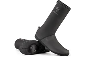 GEWAGE Cycling Shoe Covers -Warm Bike Shoe Covers - Windproof Mountain Road Cycling Overshoes - Cycling Shoe Cover for Men Women