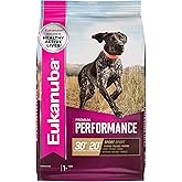 Eukanuba Premium Performance 30/20 Sport Adult Dry Dog Food, 28 lb Bag | For Canine Athletes, Supports Exercise, For Adult Dogs, Crunchy Kibble, Healthy Energy, Joint Support
