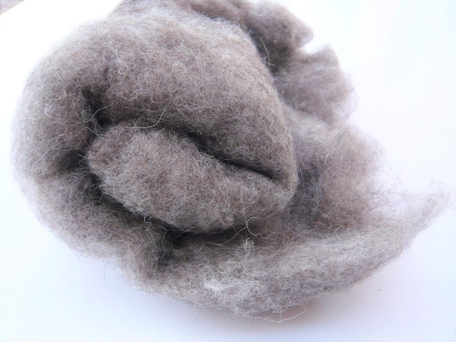Carded Wool Batts Core Wool (100g (Medium), Grey) Amazon.co.uk