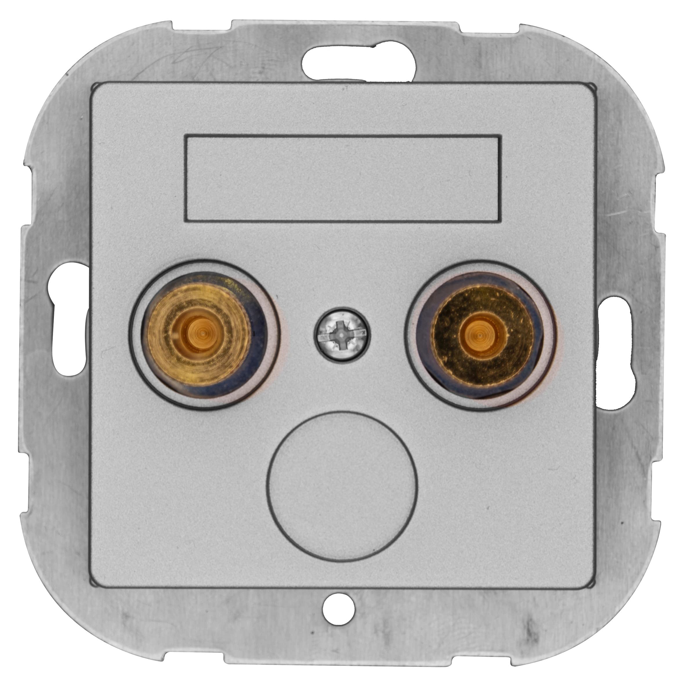 OPUS® 55 Loudspeaker Junction Box Colour Aluminium Silver Silky Gloss