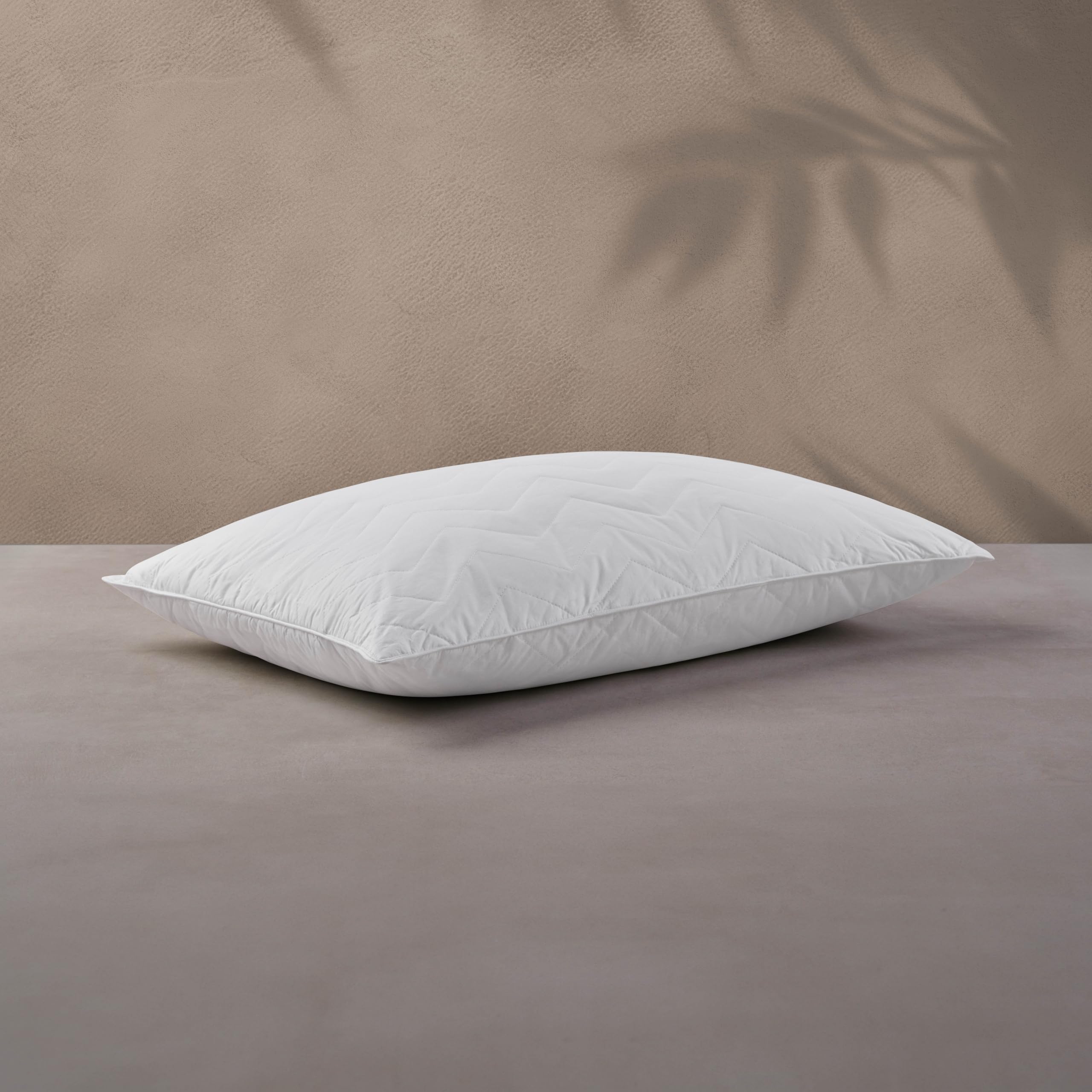 Photo 1 of Sobel Westex Sahara Nights Lite Thin, Low Loft, Slim Bed Pillow for Sleeping | Side Sleeper for Adults | 100% Cotton Case | Soft, Machine Washable Hotel Quality (Queen Thin)