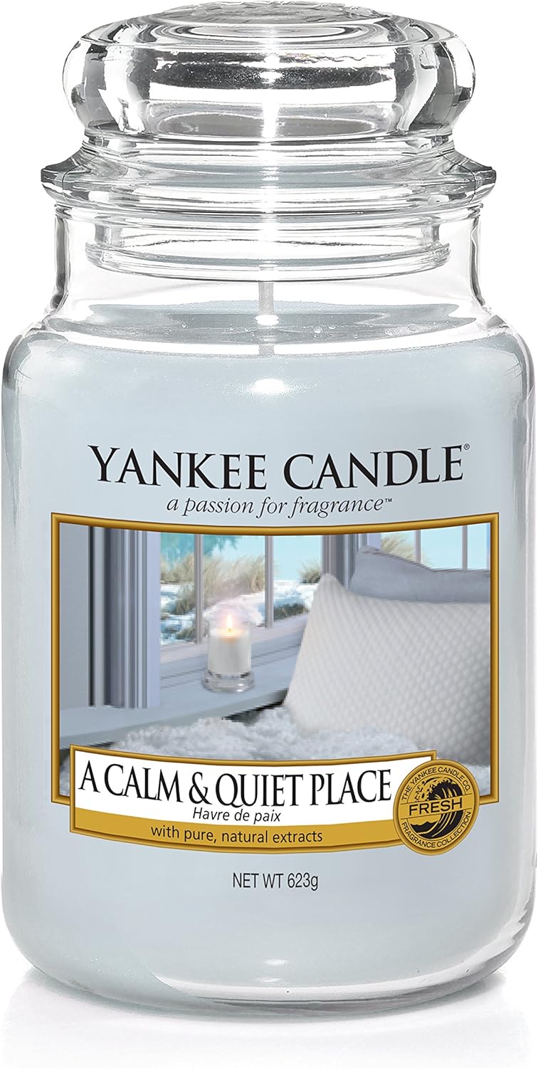 Yankee Candle Scented Candle A Calm and Quiet Place Large Jar Candle