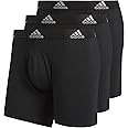 adidas Men's Stretch Cotton Boxer Brief Underwear (3-Pack)