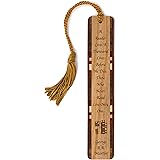 George R.R. Martin - Living a Thousand Lives and Reading Quote - Engraved Wooden Bookmark with Tassel - Search B072LSB2NM for