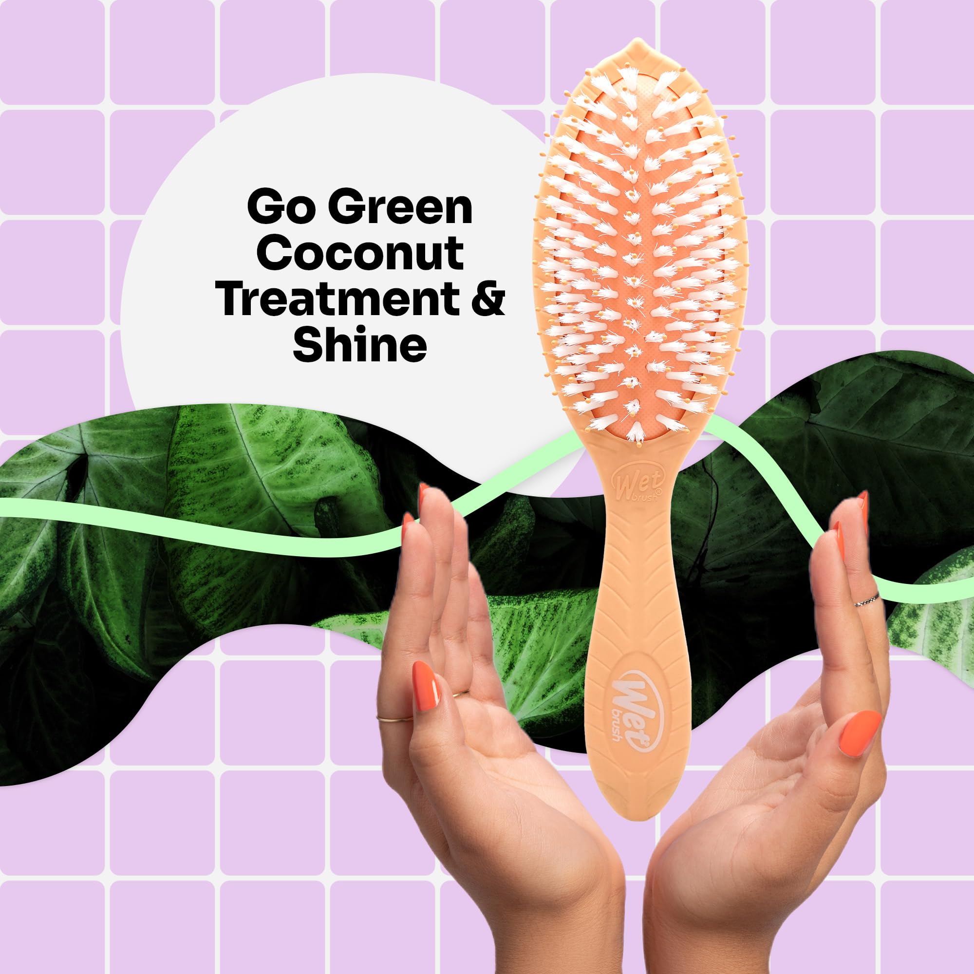 Wet Brush Go Green? Treatment & Shine - Coconut Oil