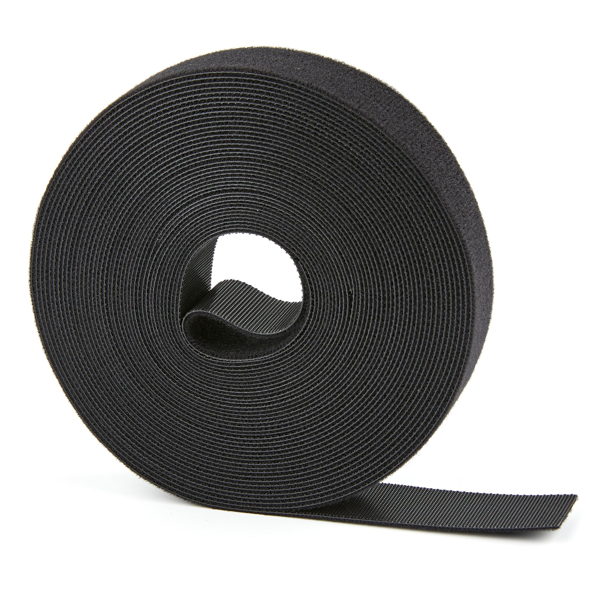 NBTORCH 30 ft x 3/4 inch Hook and Loop Roll, Reusable Fastening Cable Ties, Multi-Purpose Cable Management Wire Ties Cable Straps for Organizing Home, Office and Data Centers