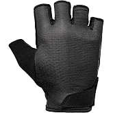 PEARL IZUMI Bike Gloves Padded Cycling Gloves Cush Print Mens Gloves | Breathable Men's Bicycle Gloves with Thick Foam Palm Padding, Synthetic Suede Grip, Pull-Off Tabs and Secure Wrist Closure
