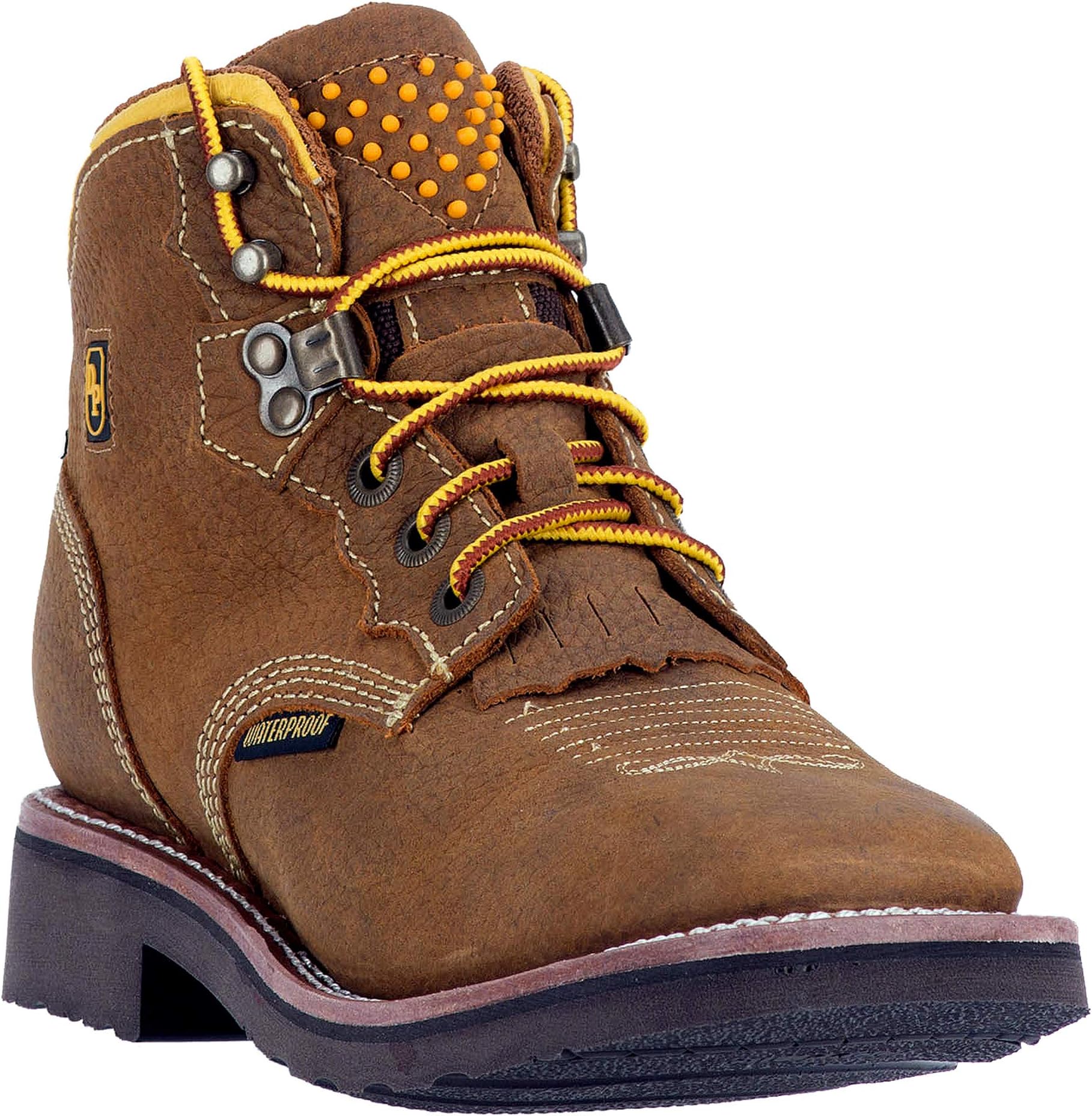 Dan Post Women's Mesa Waterproof Work Boot Soft Square Toe