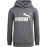 PUMA Boys Hoodie - Fleece Pullover Athletic Sweatshirt with Kangaroo Pockets - Performance Hoodie for Boys (Sizes: 8-20)