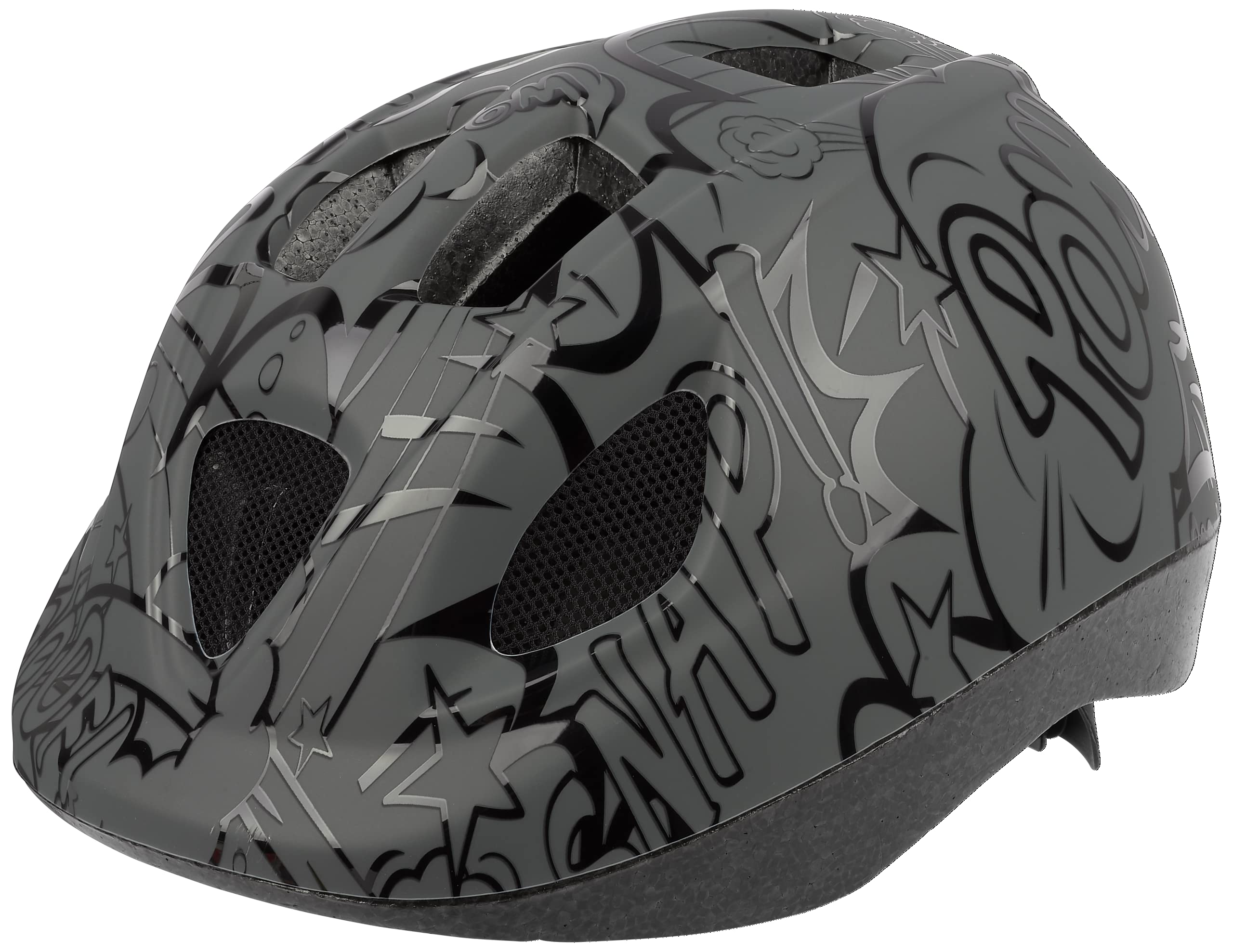 Polisport - B.D. Balloons Children's Helmet Grey-Black 46-53 cm