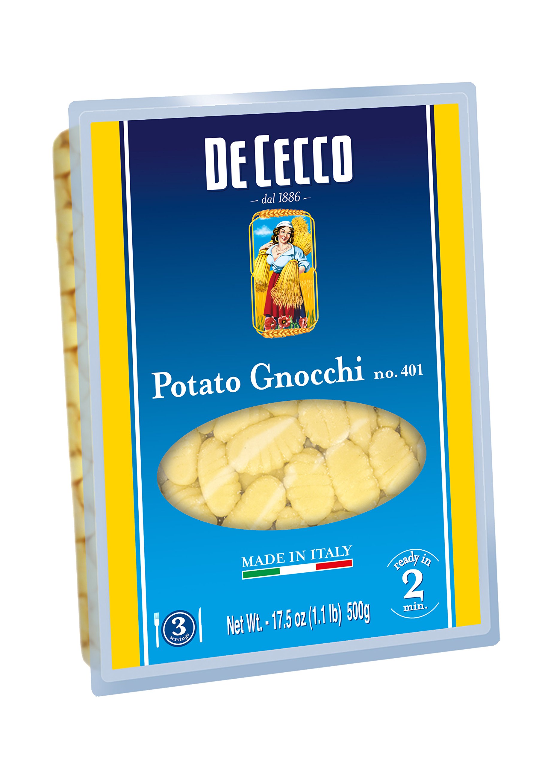 De Cecco Pasta, Potato Gnocchi No.401, 17.5 Ounce (Pack of 4) Buy