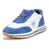 Lacoste Men's L-Spin Sneaker, Navy/White, 8