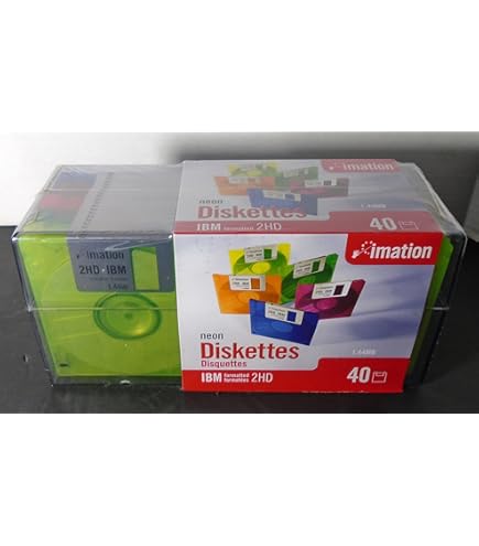 Lot De 140 Disquettes 3,5 Pouces 2HD 1,44MB - Pour PC Vintage (occasion, Non Testées)