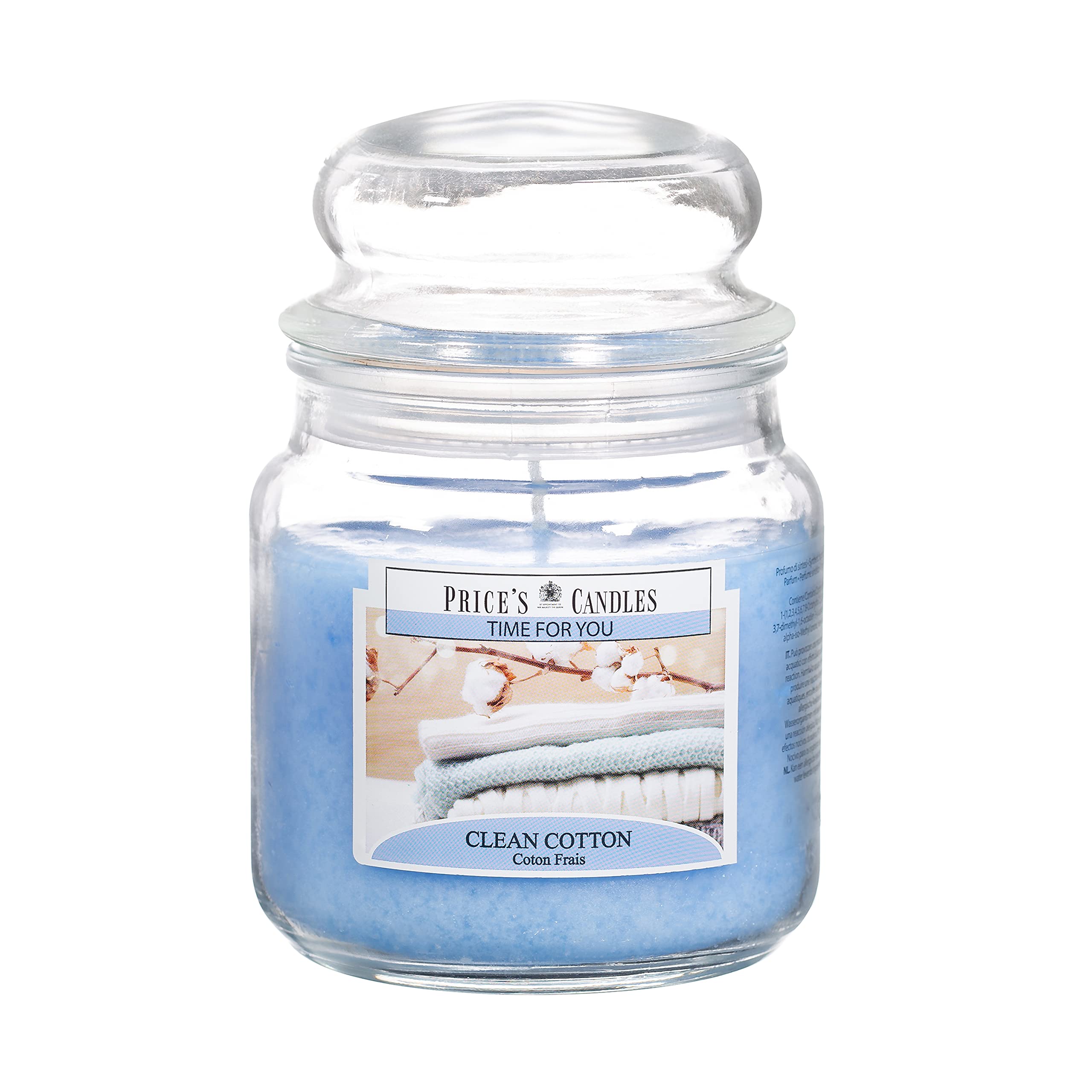 Price's - Time for You Medium Jar Candle - Sweet, Delicious Fragrance - Long Lasting Scent - Up to 65 Hour Burn Time - Ideal for All Occasions