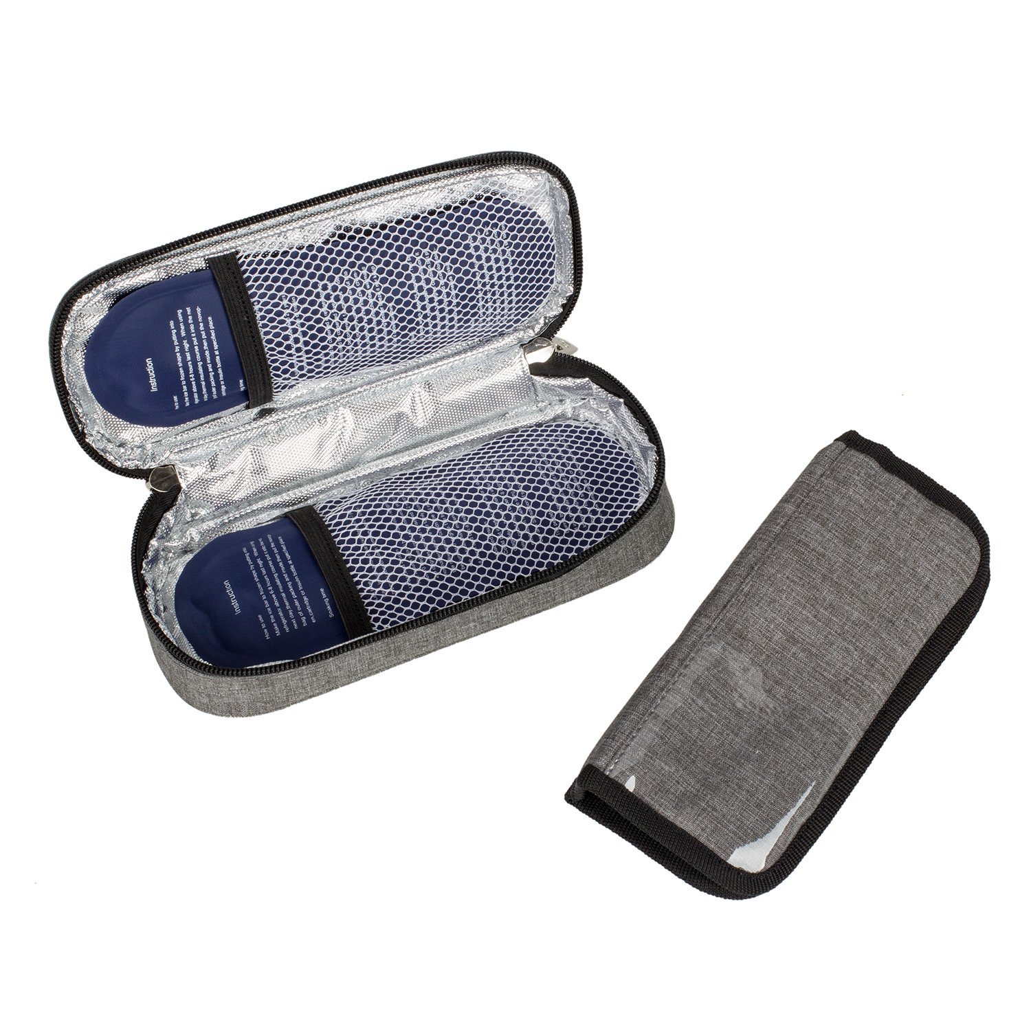 apollo walker Insulin Cooler Travel Case Diabetic Medication Cooler with Ice Packs and Insulation Liner insulin cooler travel case tsa approved