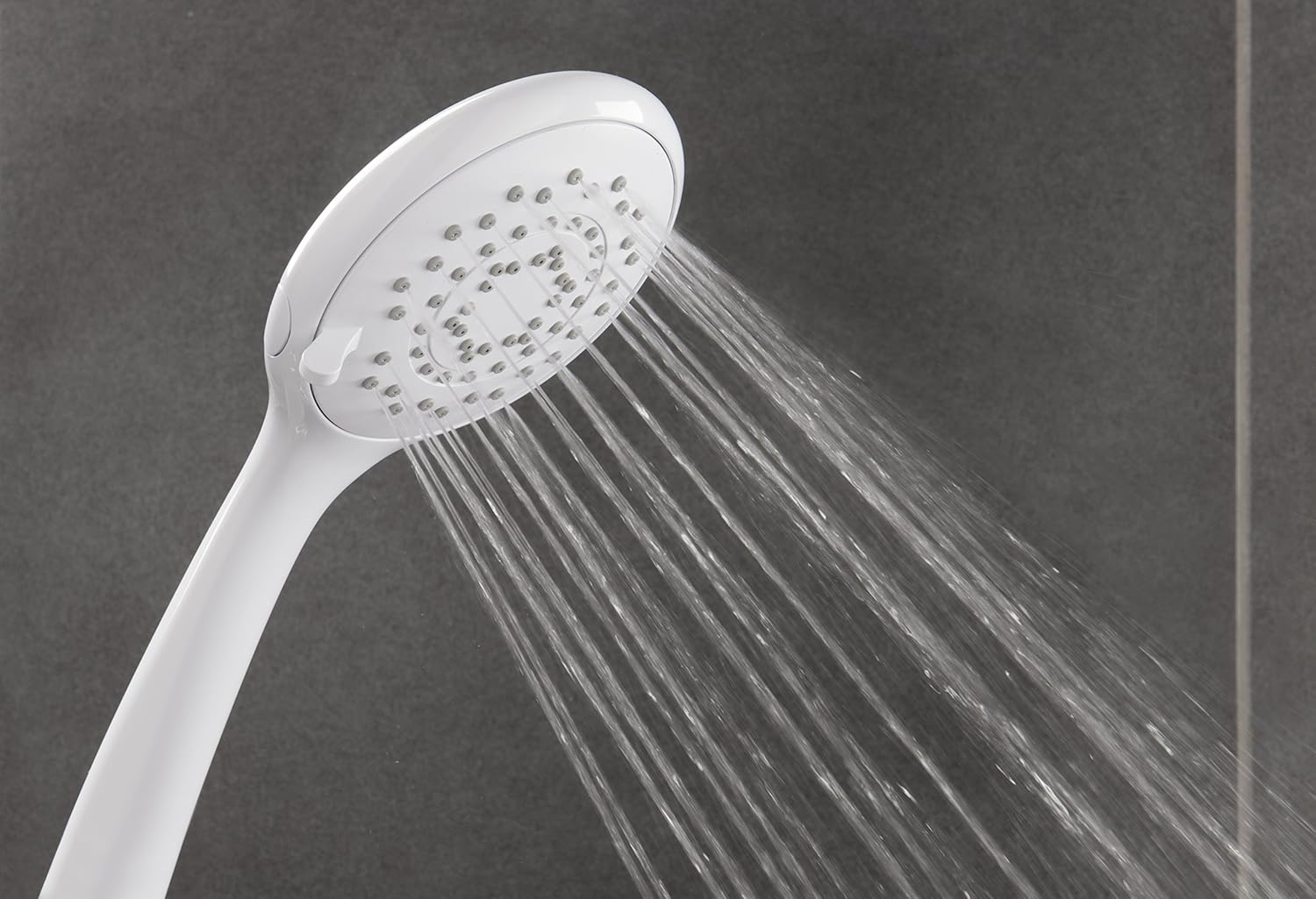 Triton 5 Position Shower Head White Different Spray Patterns eBay