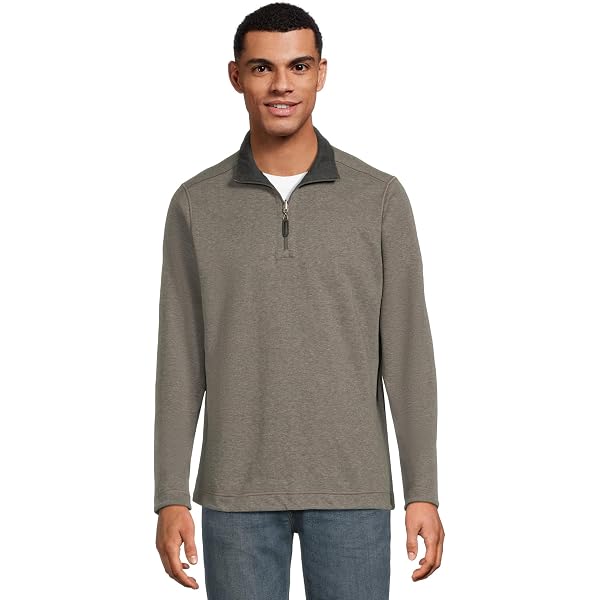 TravisMathew Men's Wanderlust 1/4 Zip Black S at Amazon Men's