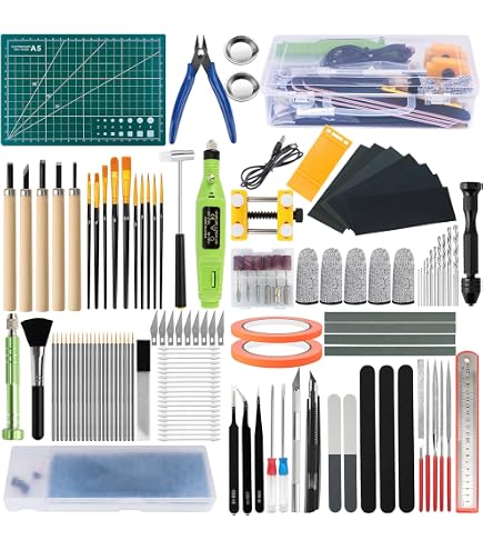 Amazon.com: AK Tools AK9005 Carving Tools (5pcs + Box) : Arts