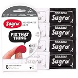 Sugru Moldable Glue - Black & White (Pack of 8)