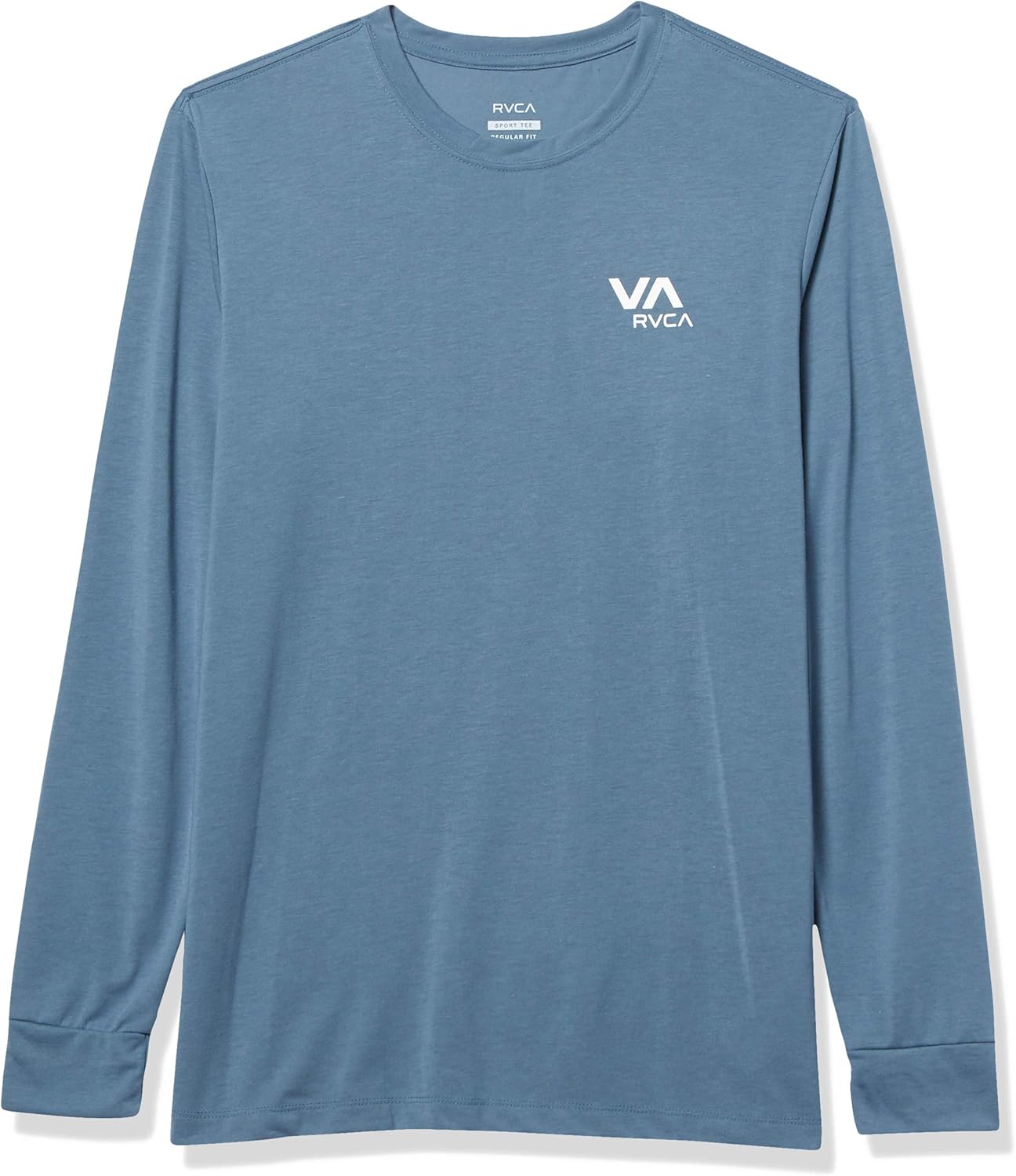 RVCA Men's Va Long Sleeve Crew Neck TShirt Clothing