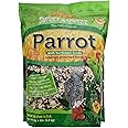 Sweet Harvest Parrot Bird Food (with Sunflower Seeds), 4 lbs Bag - Seed Mix for a Variety of Parrots