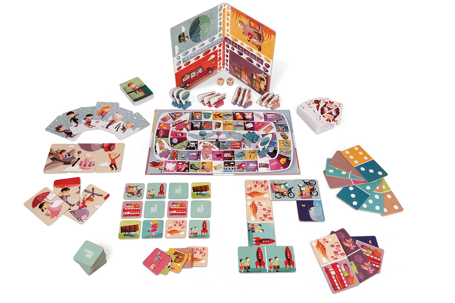 Janod Touroperador cofre de multijuegos J