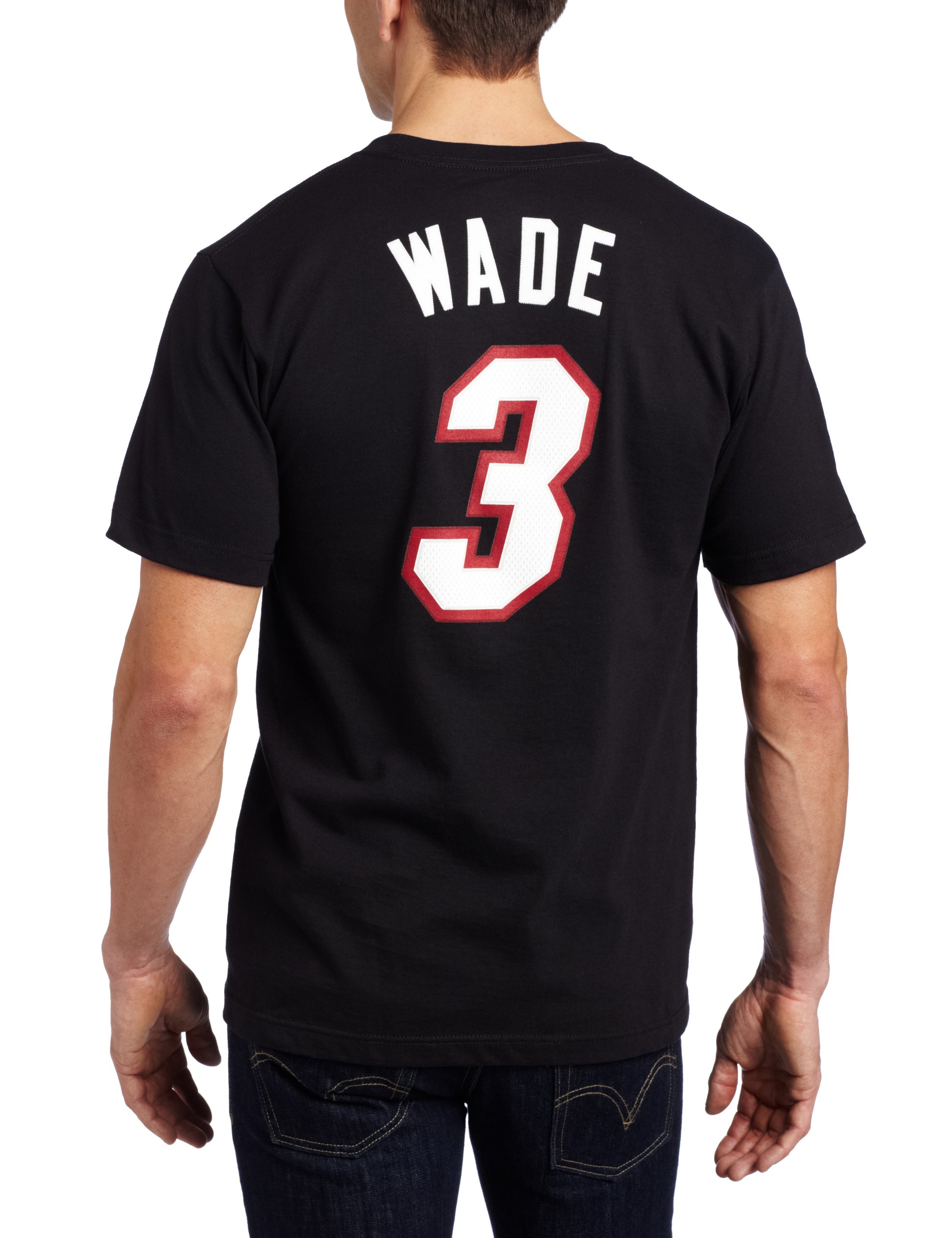 dwyane wade nike vicewave name & number tee