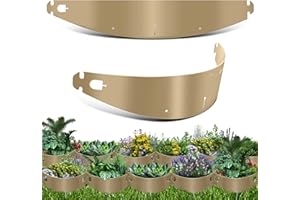 Dirt Locker Erosion Control Hillside Planters, 25-Pack-Brown—DIY-Raised Garden Bed Terracing Kit for Mild Slopes, 10°-24°-Geogrid Water Retention Planting Stabilizer-Retaining Wall Compatible