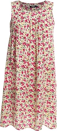 Sleeveless cotton house dresses Clearance