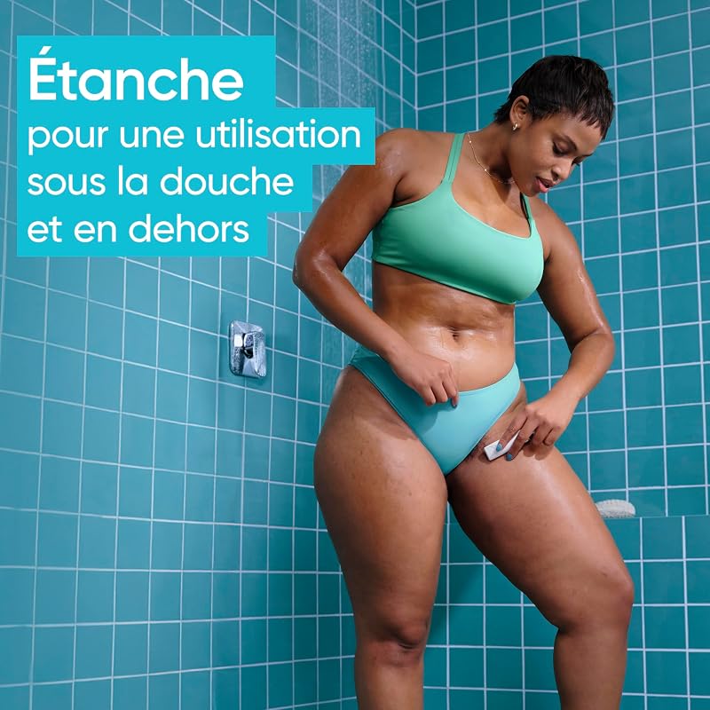 Tondeuse Intime Femme, Electrique, Blanche
