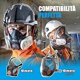 JSP PressToCheck ABEK1 P3 Combination Filters Pair Force 8 Half/Full Mask Dust view 7