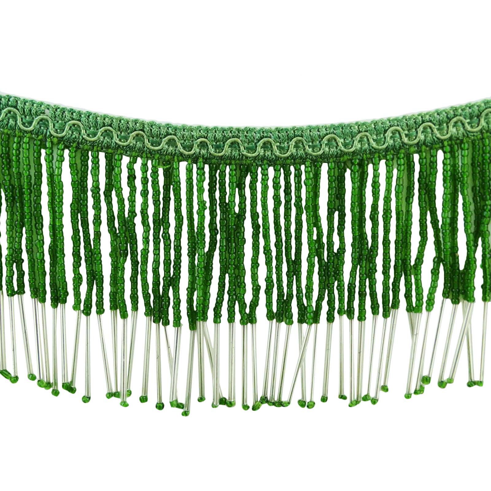 Knitwit Trim Ribbon Curtain Craft Supply Beaded Fringe Decorative Upholstery 3 Yards