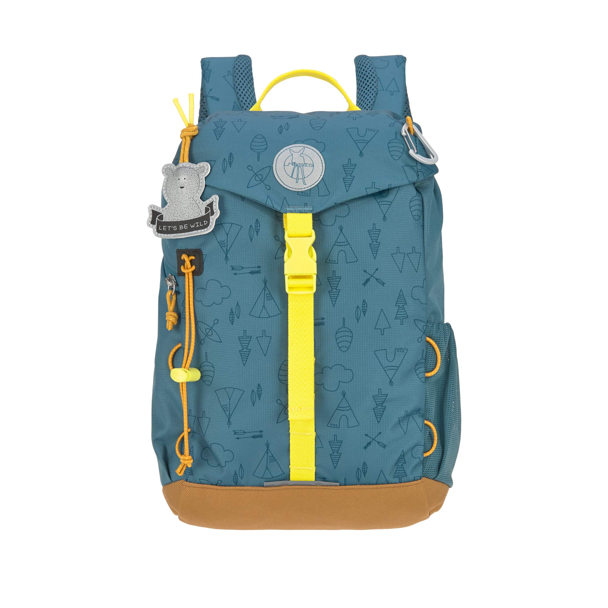 LÄSSIG Adventure Outdoor Kids hiking backpack kids backpack from 3 years, 32 cm, 9 L, Adventure blue