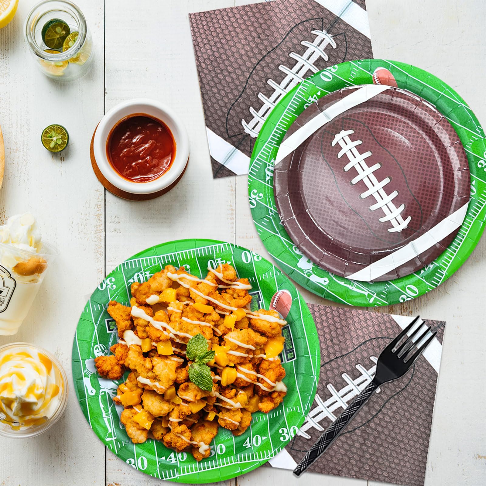 Football Party Tableware Set