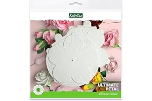 Flower Pro Ultimate Petal Veiner Silicone Mold. A Front & Back Petal Veiner for Use with Fondant, Gum Paste, Sugar Paste & Ai