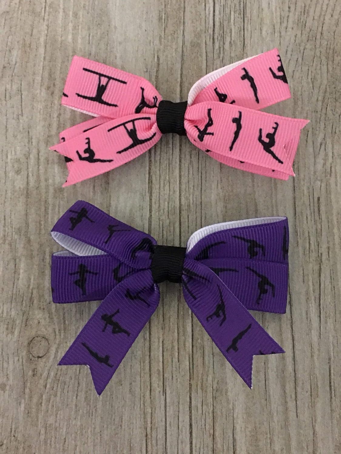 Amazon Com Sportybella Gymnastics Hair Bow Girls Gymnastics