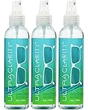 Ultra Clarity Lens Cleaner 6 Oz Spray Bottle (3 Pack)