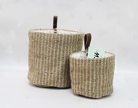 lined baskets for nursery