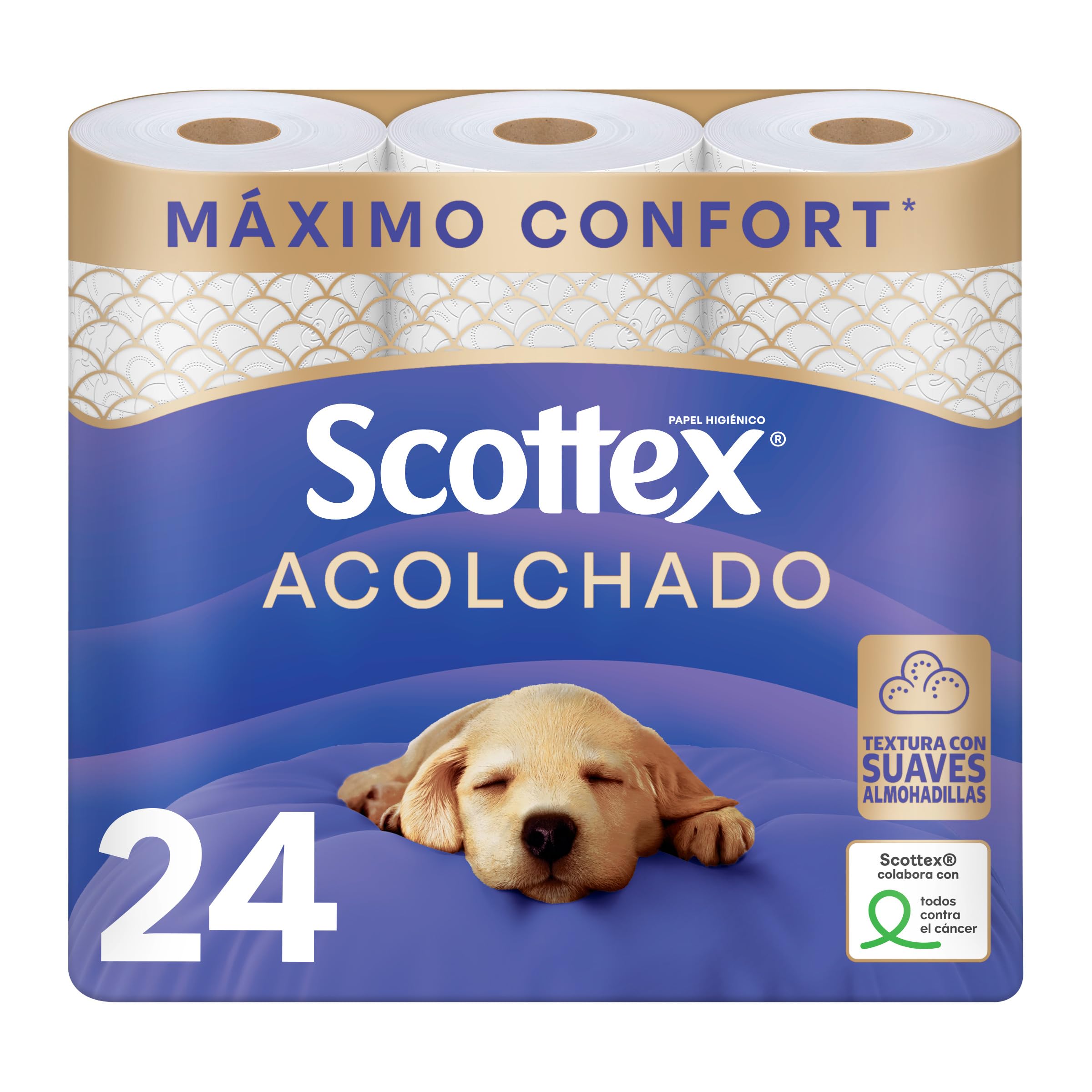 Scottex quilted P24 - toilet paper, 24 rolls