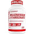 TC Nutrition Magnesium L-Threonate - 135 Capsules - 150 mg Elemental Daily Dose, High Absorption Chelated L Threonate for Ene