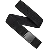Arcade Belts Adventure Stretch Belt, Unisex | For Men and Women, Heavy Duty Elastic, Metal Free Buckle, Adjustable, Casual, Hiking, Travel, Work, Athletic, Golf
