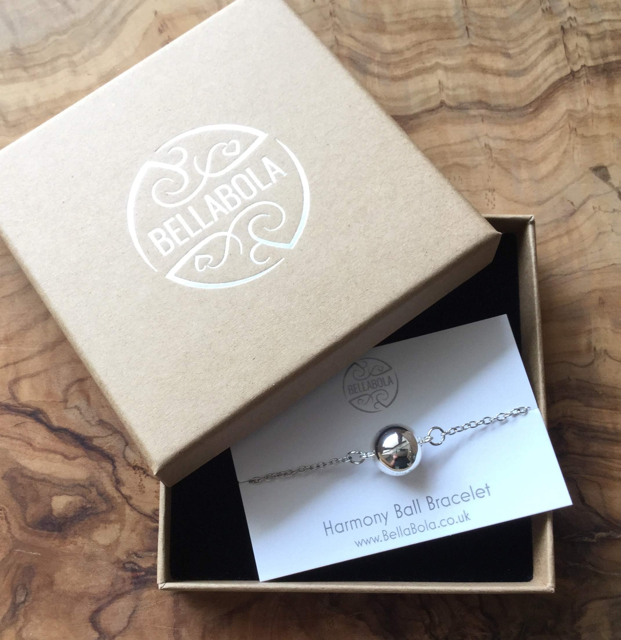 Silver Harmony Ball Bracelet | Mexican Bola | A Charming Gift