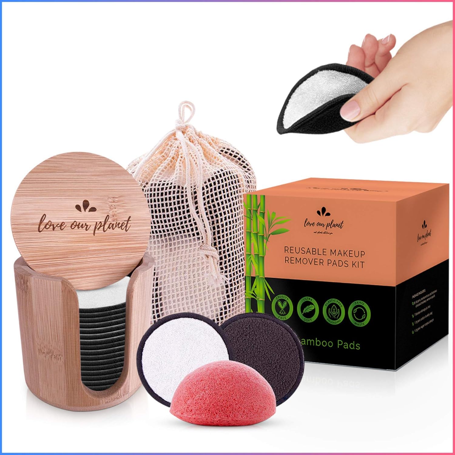 Love Our Reusable Makeup Remover Pads I 18 Reusable Cotton