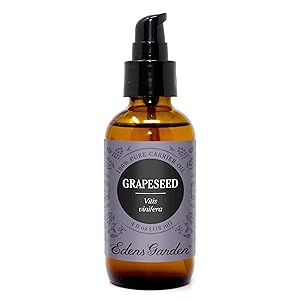Edens Garden Grapeseed Carrier Oil (Best For Mixing With Essential Oils), 4 oz