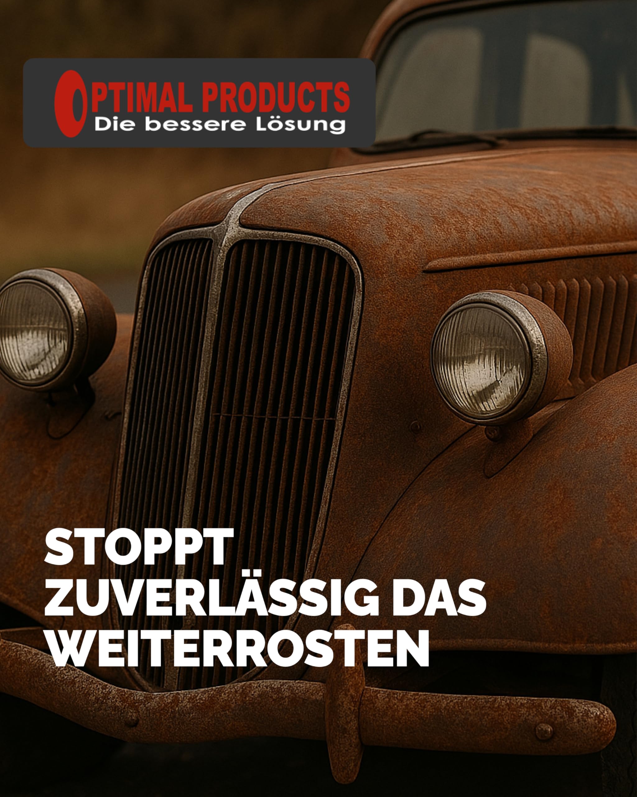 Optimal Products Rostumwandler 5l - Rostentferner und Rostschutz mit Phosphatiereffekt - Anwendbar auf allen metallischen Flächen - Sprühbar 6