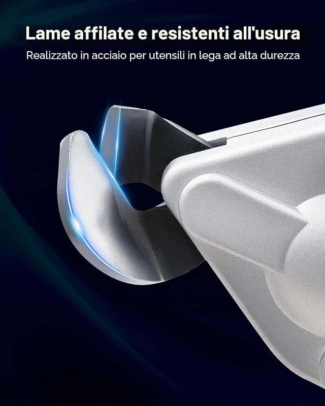Cesoia per Metallo, Taglierina per Lamiera Senza Fili con Testa Girevole, Doppie Lame, 220 V CA 20 V CC, Taglia Acciaio Zincato da 1,22 mm, Acciaio Inox da 1 mm, Alluminio, Plastica, 2800 SPM